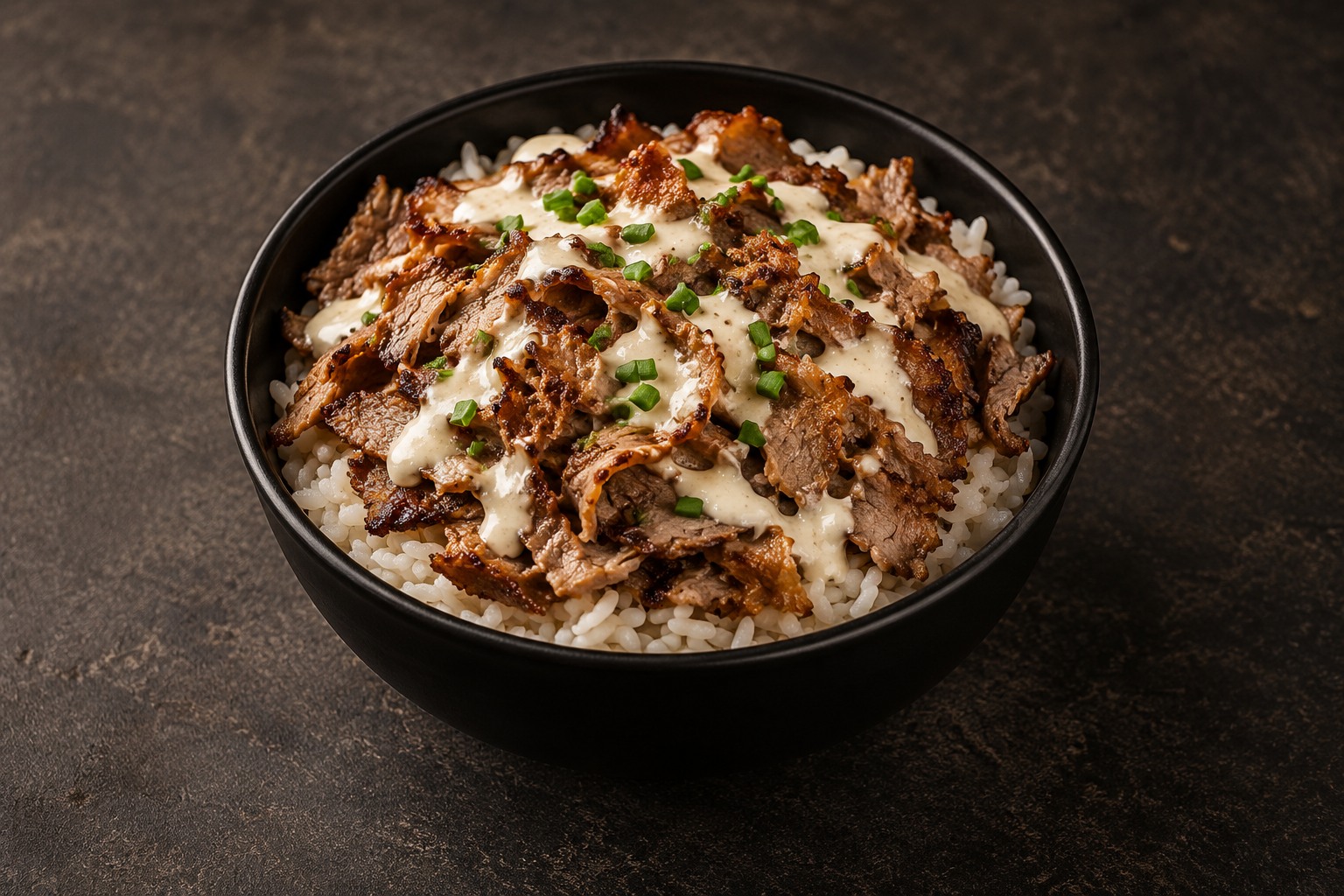 Crousty Kebab : bowl de riz, visuel de présentation