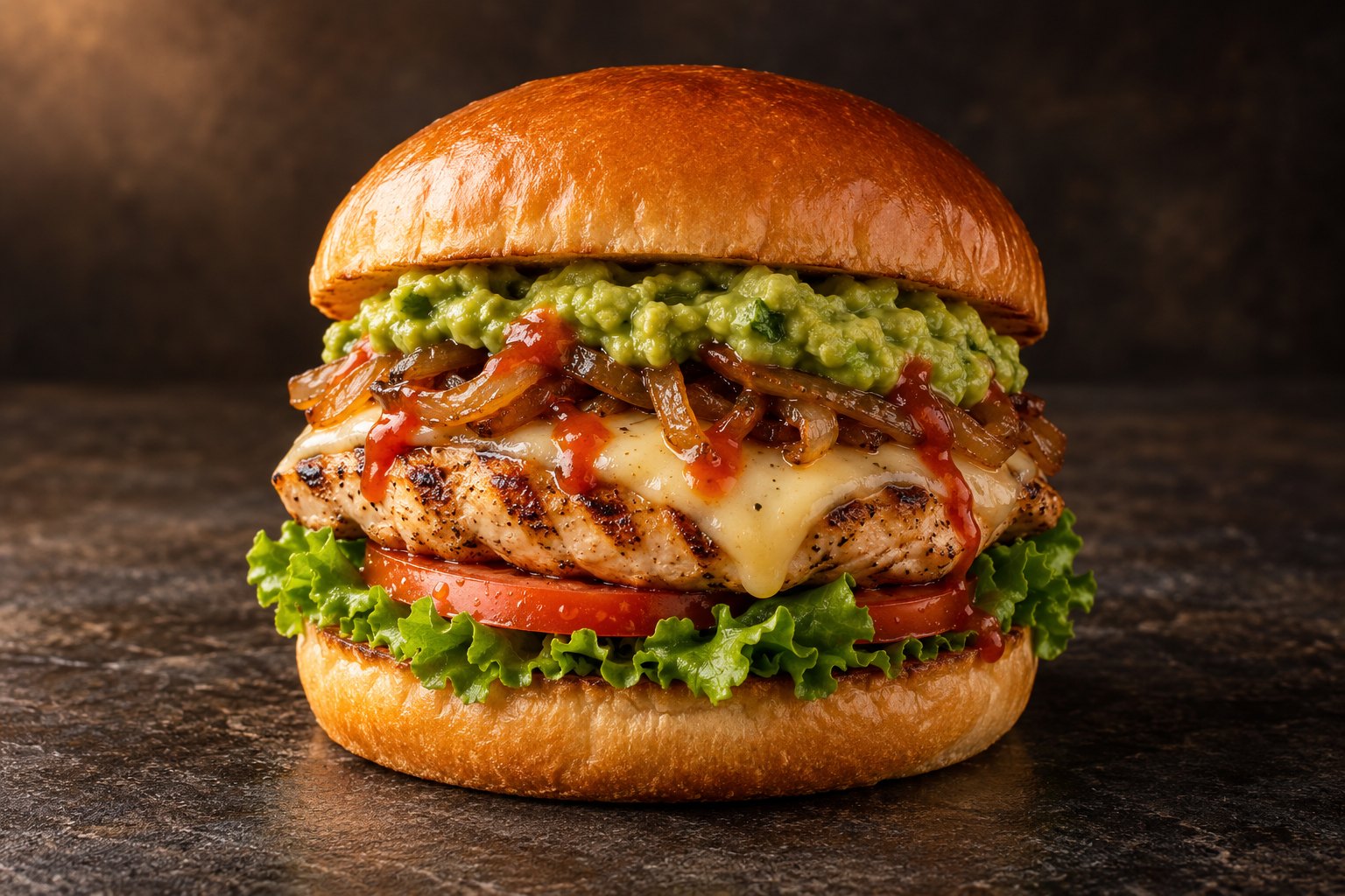 Burger Tex-Mex — visuel de présentation