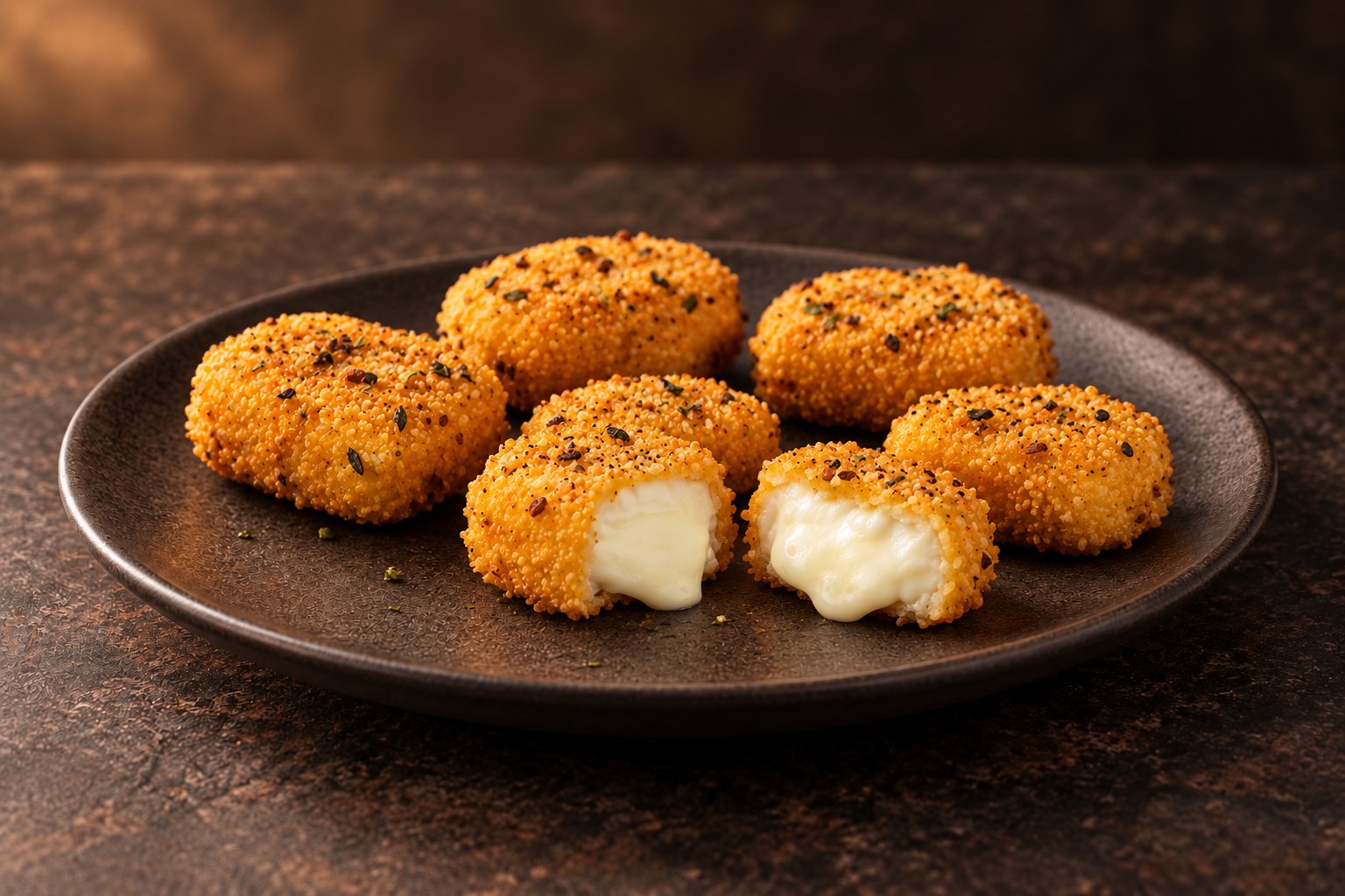 Camembert cheese bittes X3 — visuel de présentation