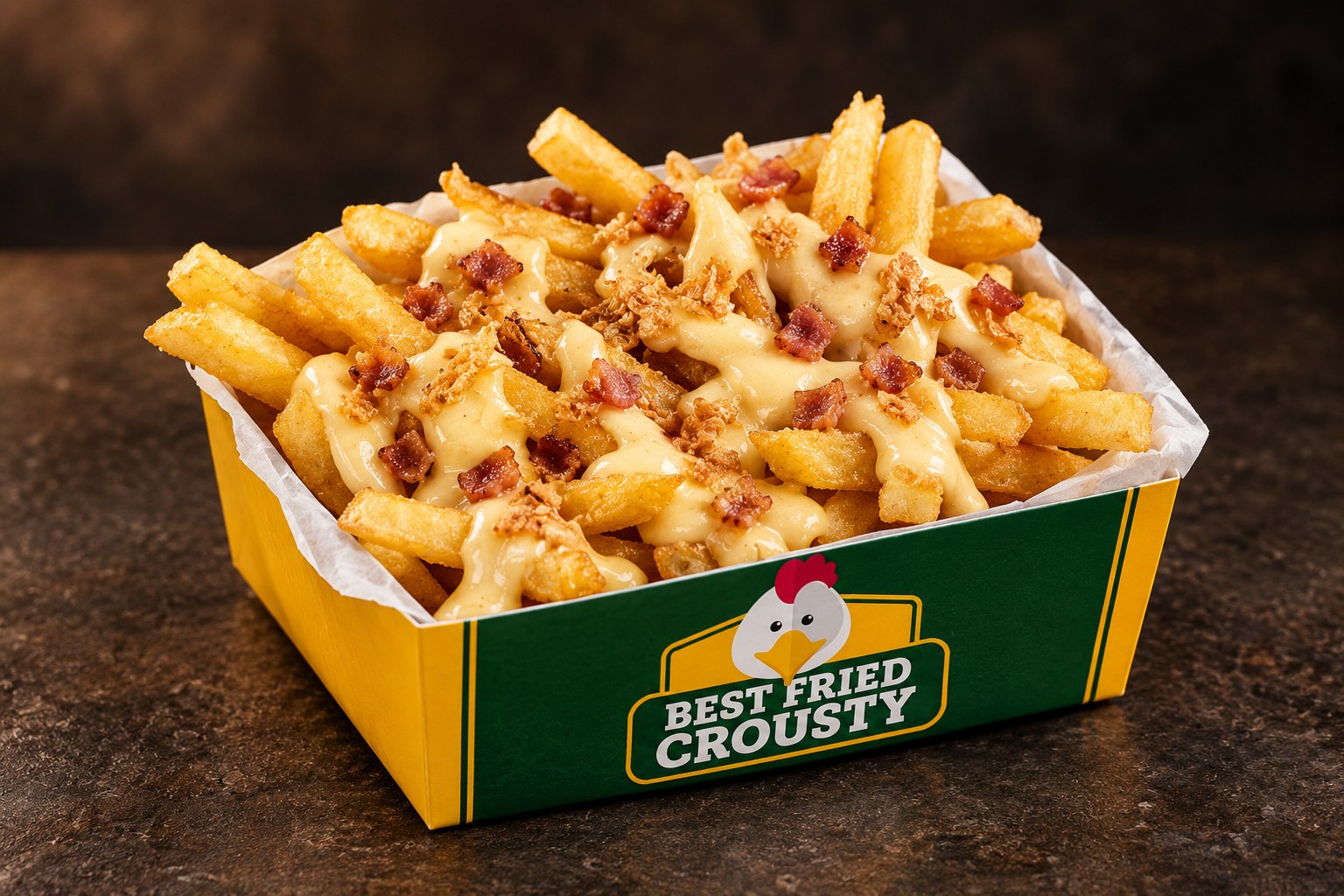 Cheesy fries savoyard — visuel de présentation