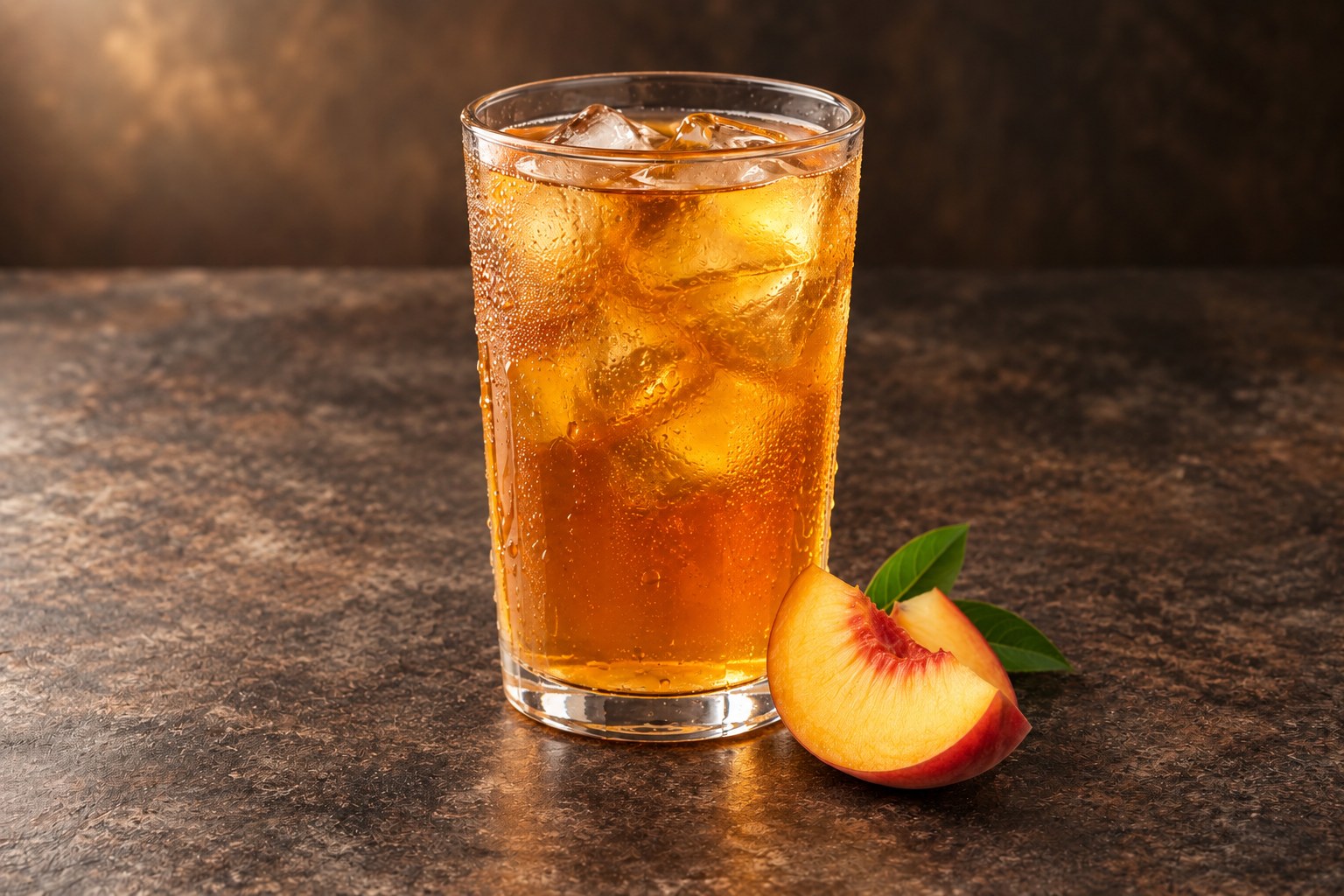 Ice Tea pêche, visuel de présentation