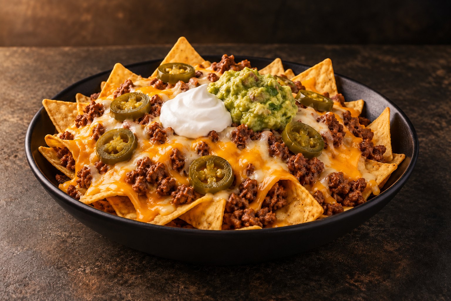 Les texan nachos — visuel de présentation