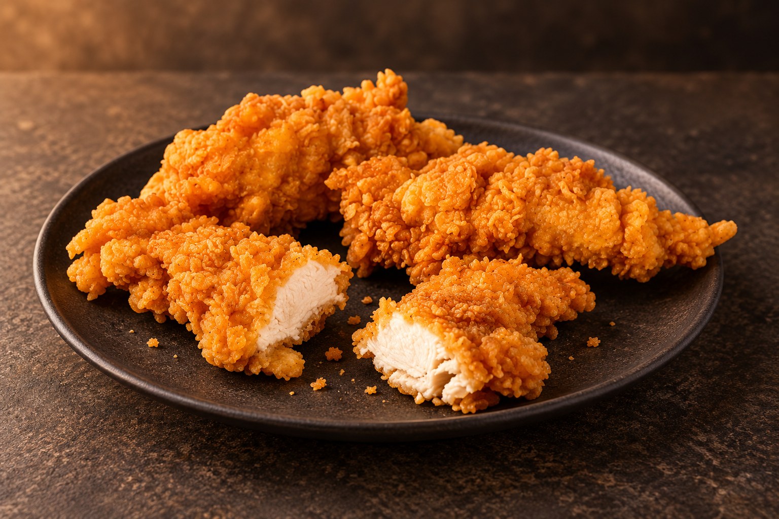 Poulet frit & tenders, visuel de présentation